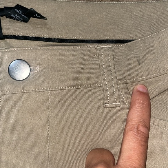 Lululemon ABC Pant Classic 32" Warpstream Straight Leg Pants Tofino Sand 34 - Picture 10 of 12